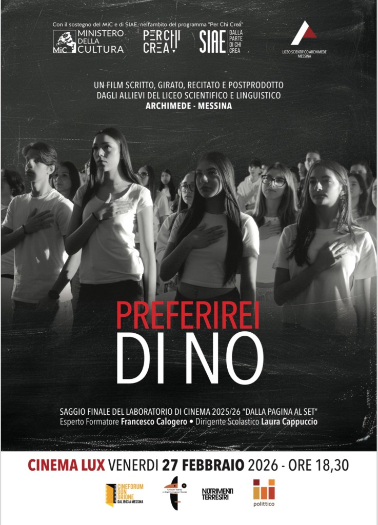 Preferirei di no film archimede 