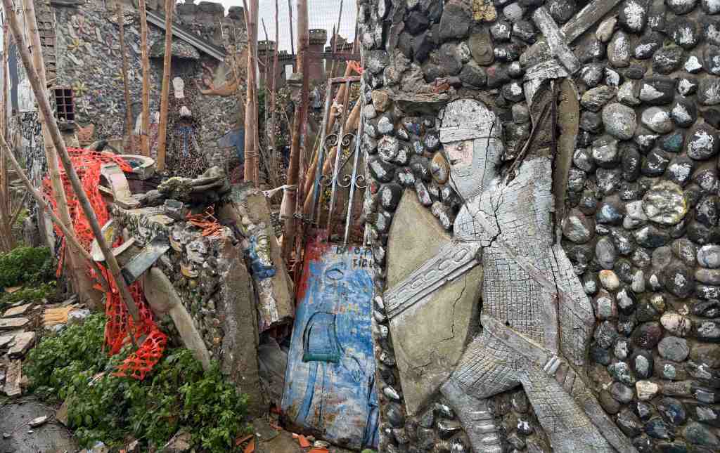 Casa Cammarata danneggiata