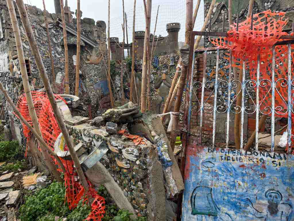 Casa Cammarata danneggiata