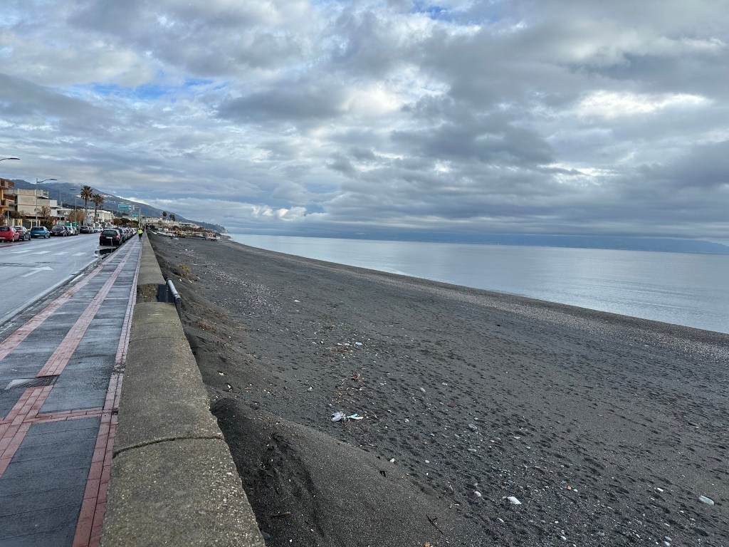 litorali dopo ciclone harry