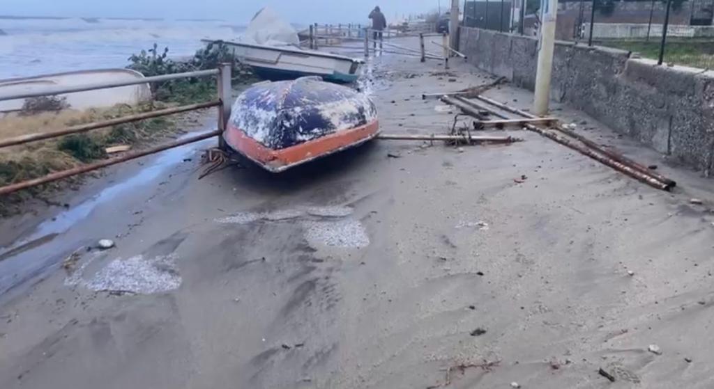 mareggiata messina tirrenica