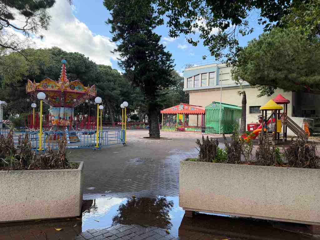 Villa Mazzini giochi chiusi