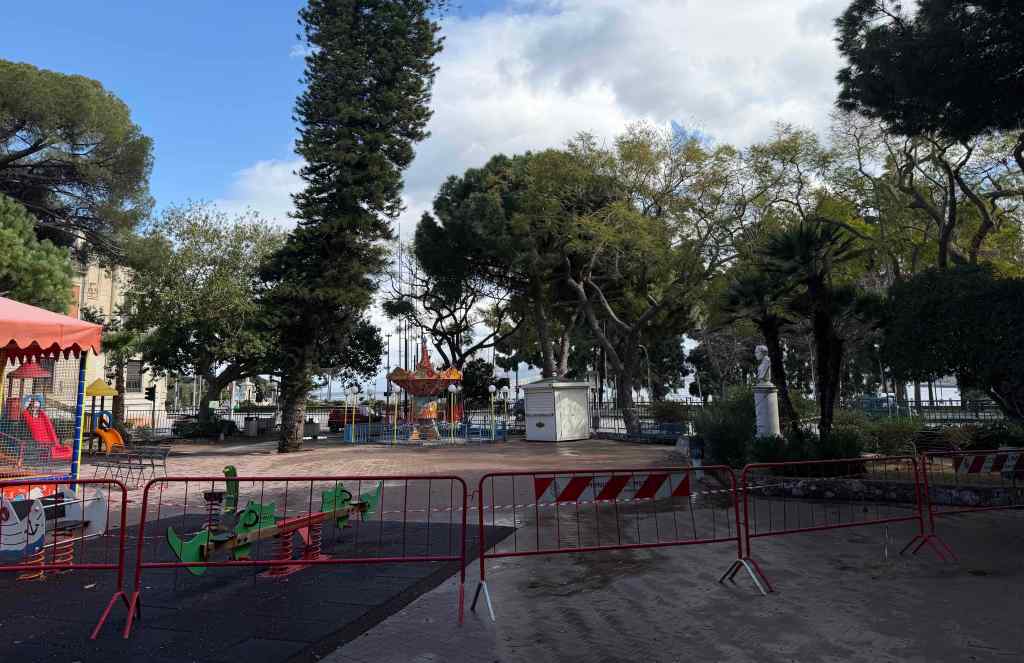 Villa Mazzini giochi chiusi