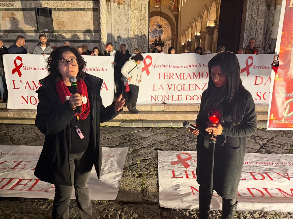 "Una voce per Daniela", Messina in piazza contro i femminicidi 