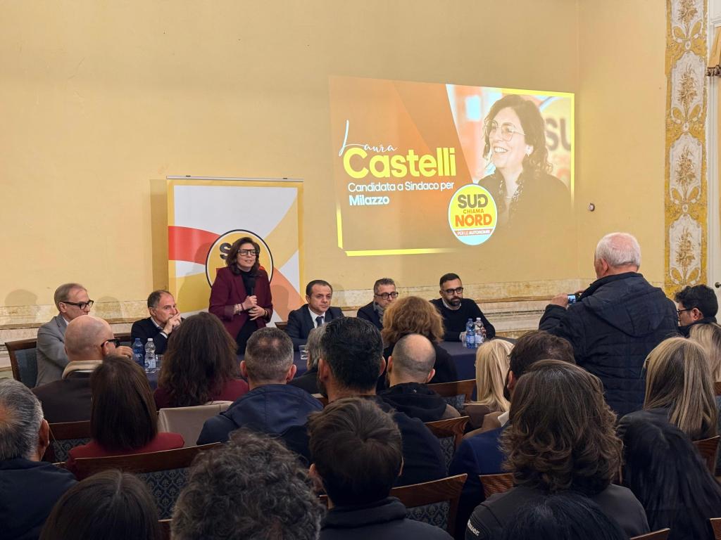 Sud chiama Nord a Milazzo per Castelli