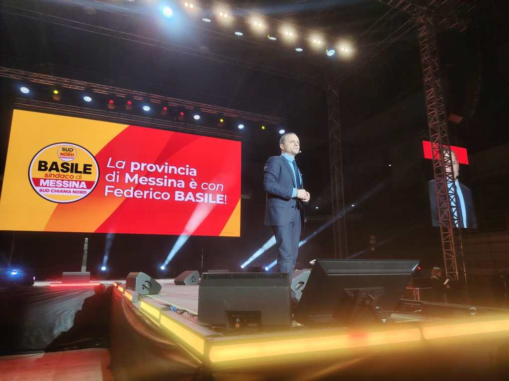 Cateno De Luca, Convention per Federico Basile