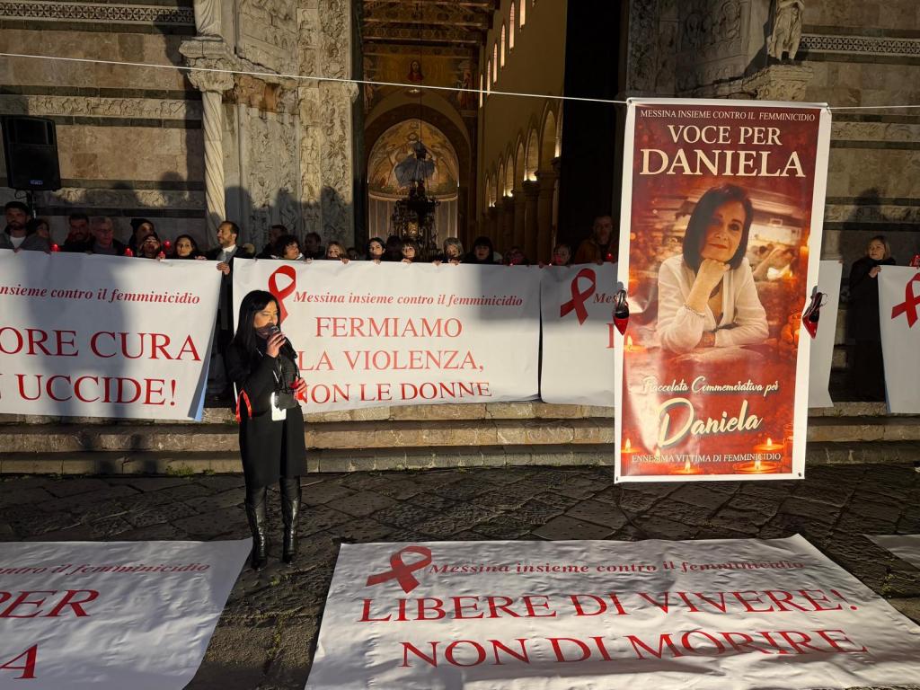 “Una voce per Daniela”, Messina in piazza contro i femminicidi