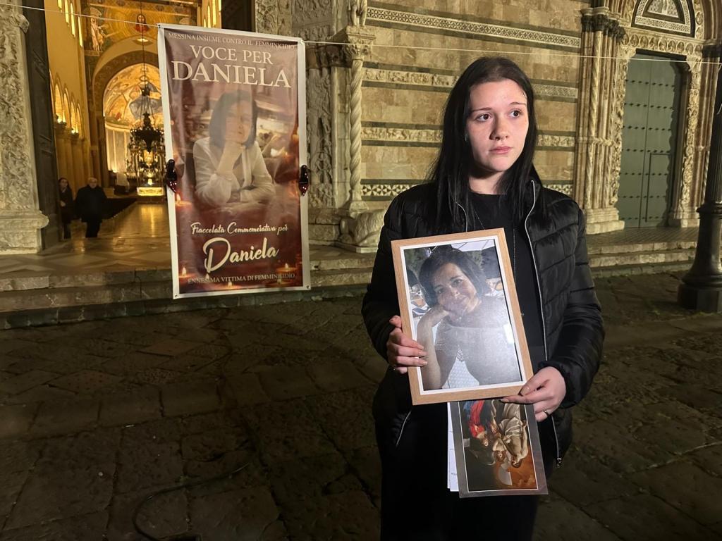 Messina contro il femminicidio Una voce per Daniela Zinnanti, la figlia di Daniela Zinnanti