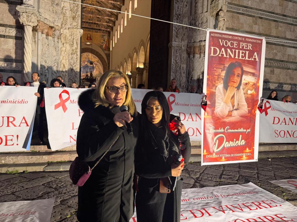 Musolino. "Una voce per Daniela", Messina in piazza contro i femminicidi 