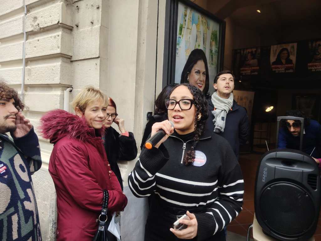 Segretaria dei Gd della città di Messina Hafsa Ennekkar