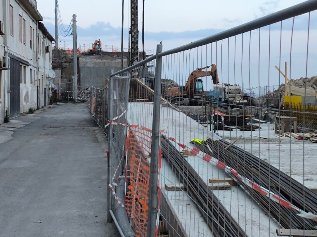 lavori viadotto portalegni via don blasco