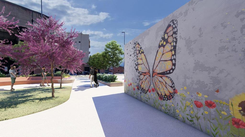 rendering piazza sara campanella