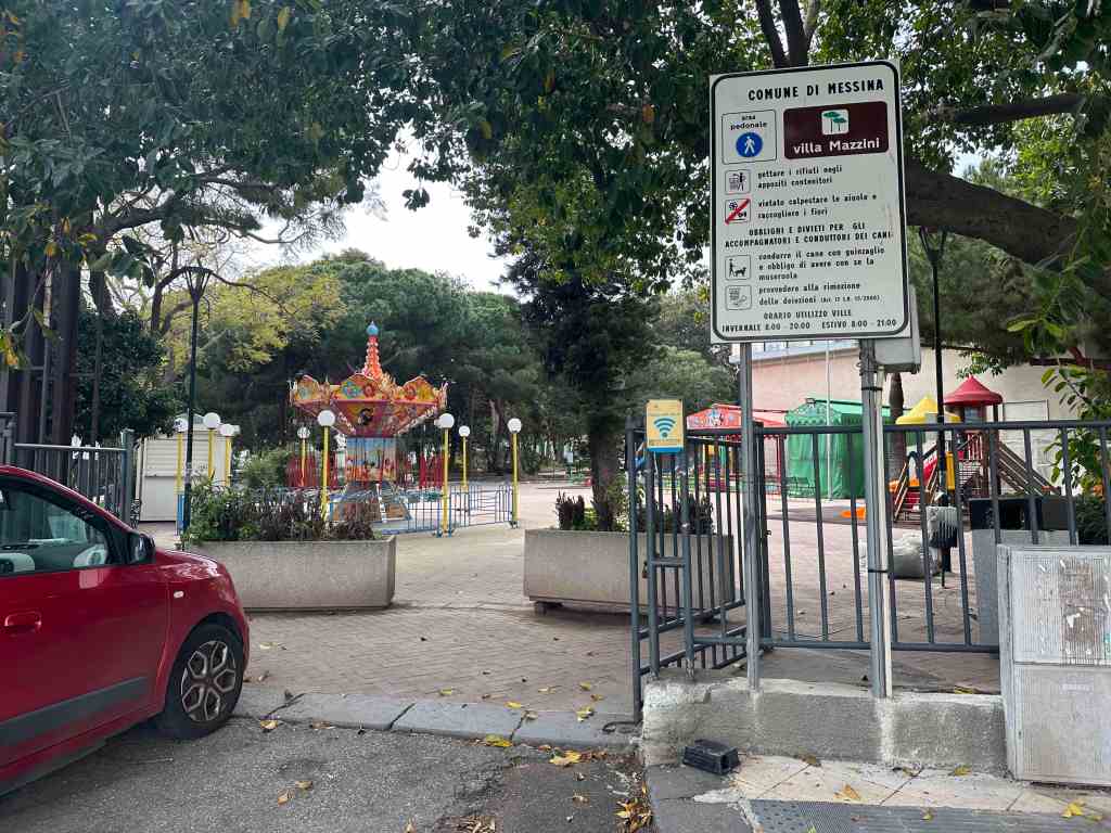 Villa Mazzini area giochi