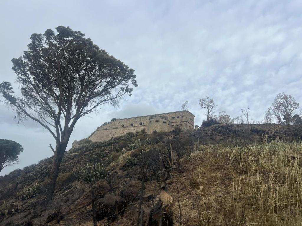 Incendio a Salice aprile 2026