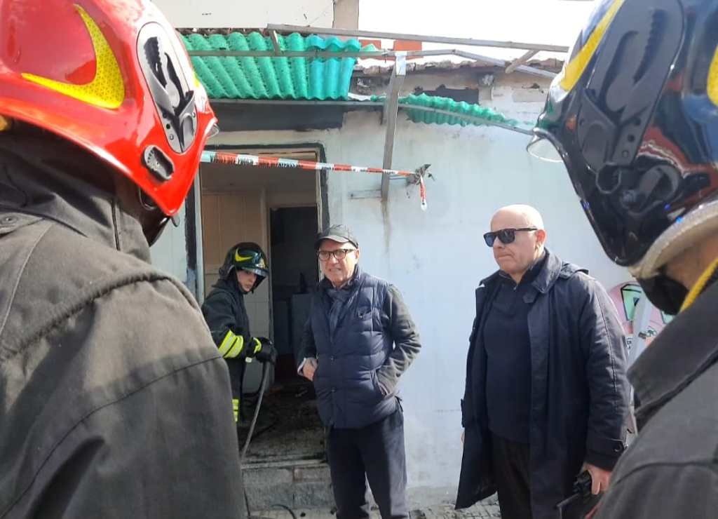 Incendio rione Taormina, Trovato e Giardina