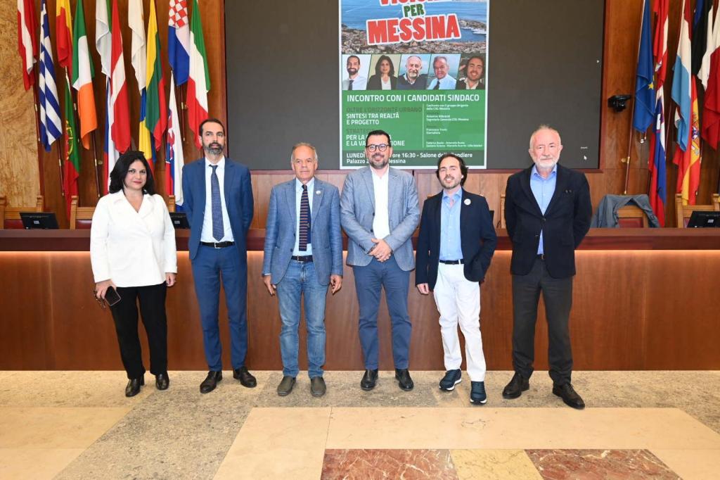 Incontro Cisl: i 5 candidati sindaci più Alibrandi a Palazzo ZaNCA 