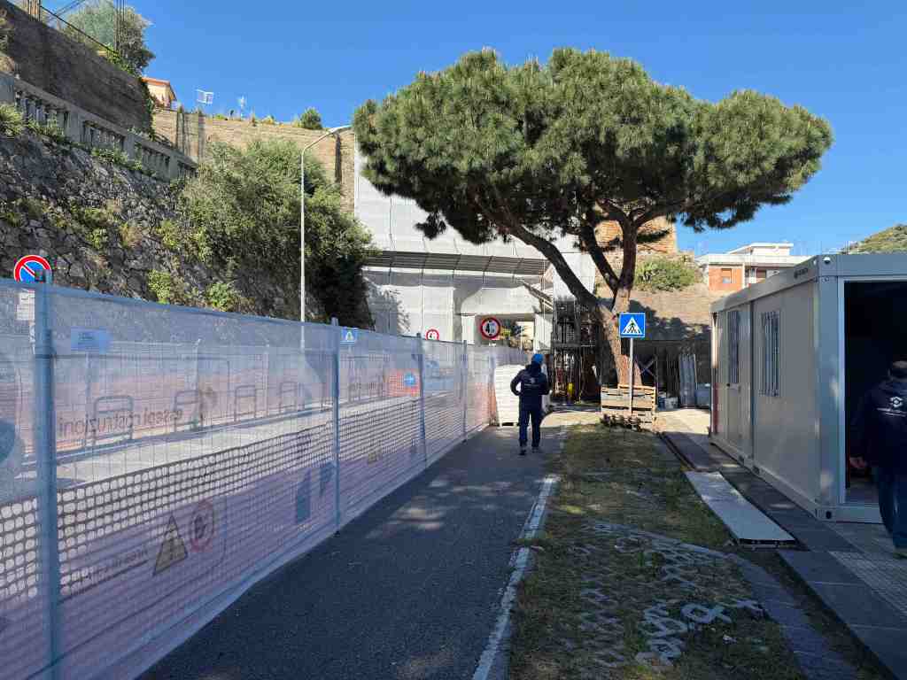 arco di cristo re lavori restauro