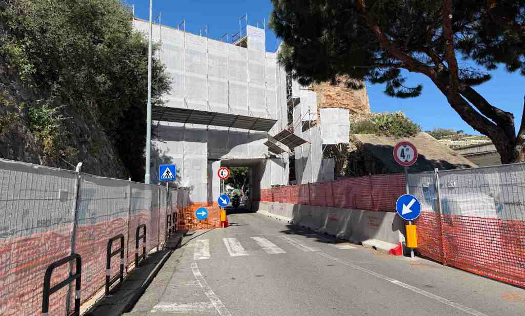 arco di cristo re lavori restauro