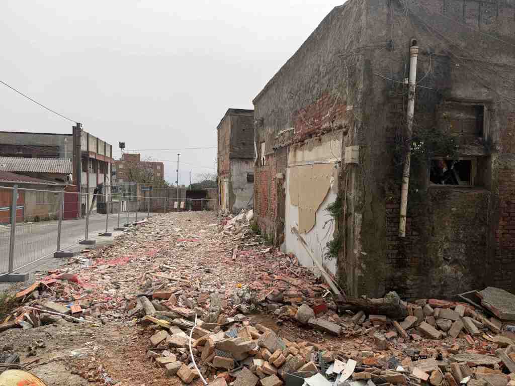 demolizioni ex lavatoio