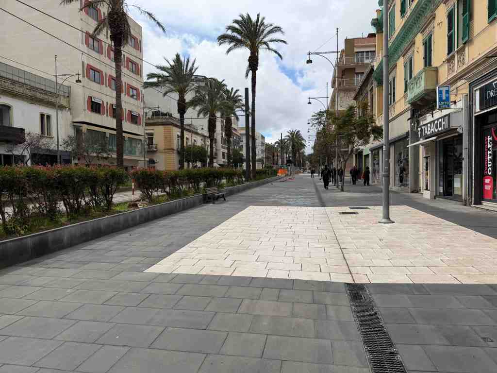 isola lavori Viale San Martino 