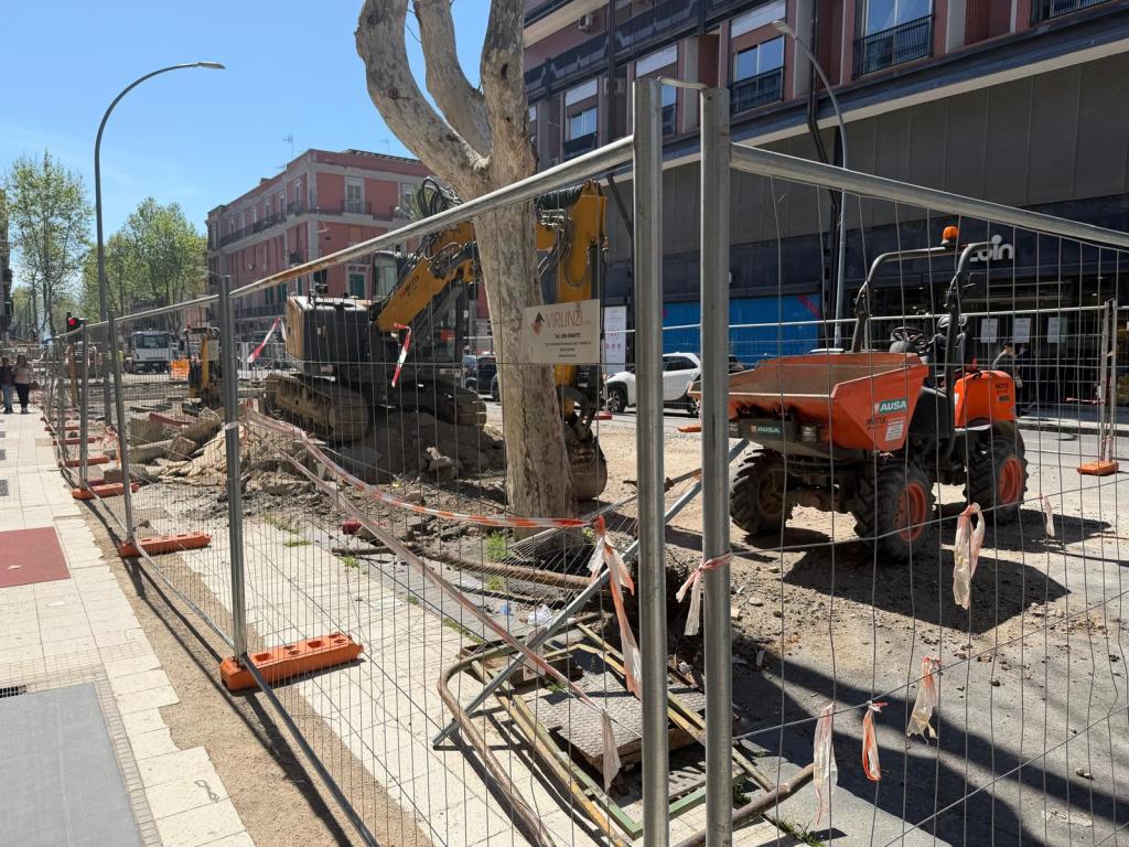 lavori isola pedonale viale san martino