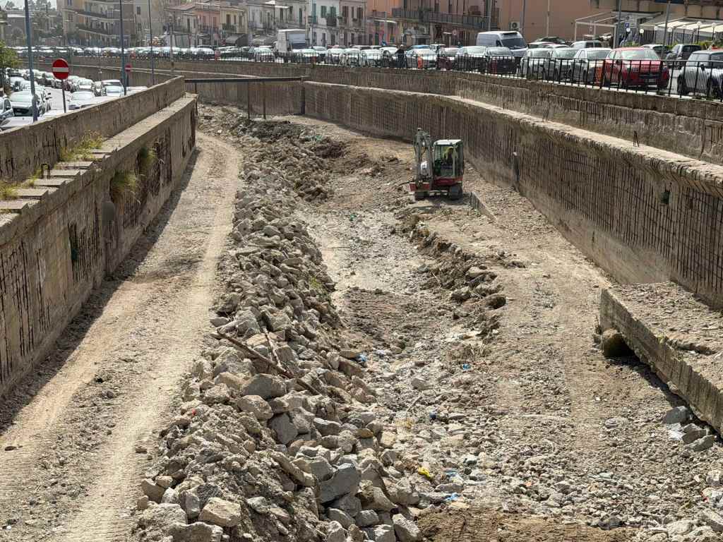 lavori torrente annunziata 