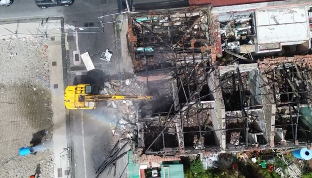 demolizioni rione taormina lotto 2