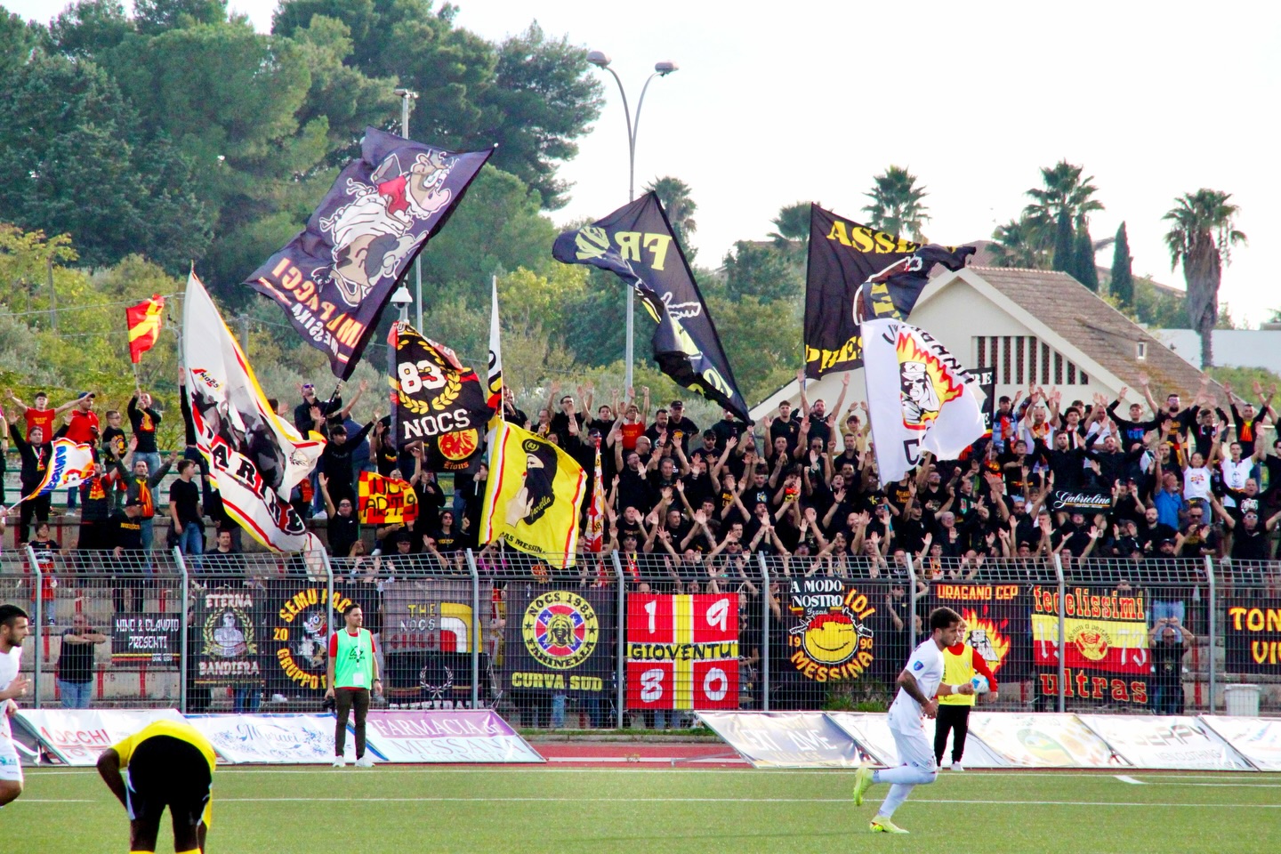 I tifosi del Messina pronti alla trasferta di Ragusa