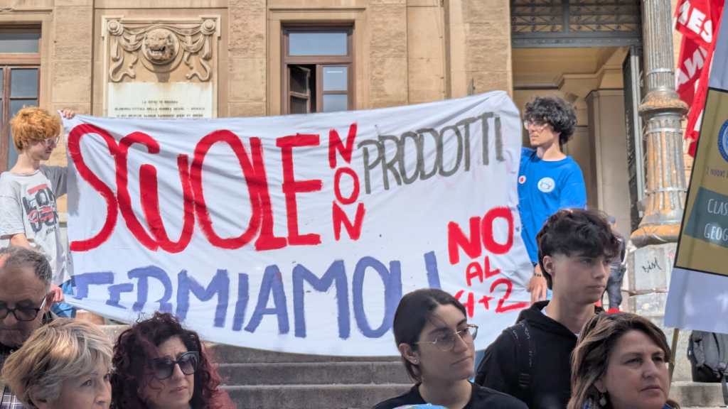 Sciopero Flc Cgil a Messina contro la riforma degli istituti tecnici