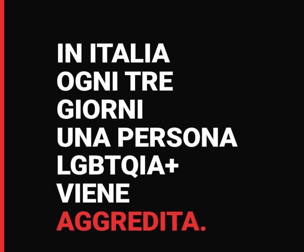 Contro l'omofobia e per i diritti LGBTQIA+