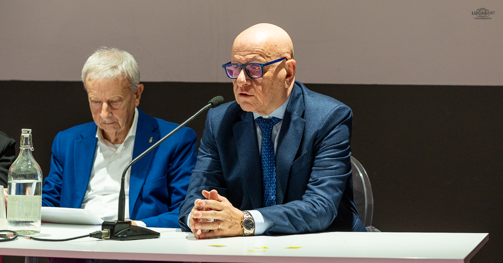 Giuseppe Ruggeri per il libro La Feluca, presentazione a Torino, foto di Rosario Lucà