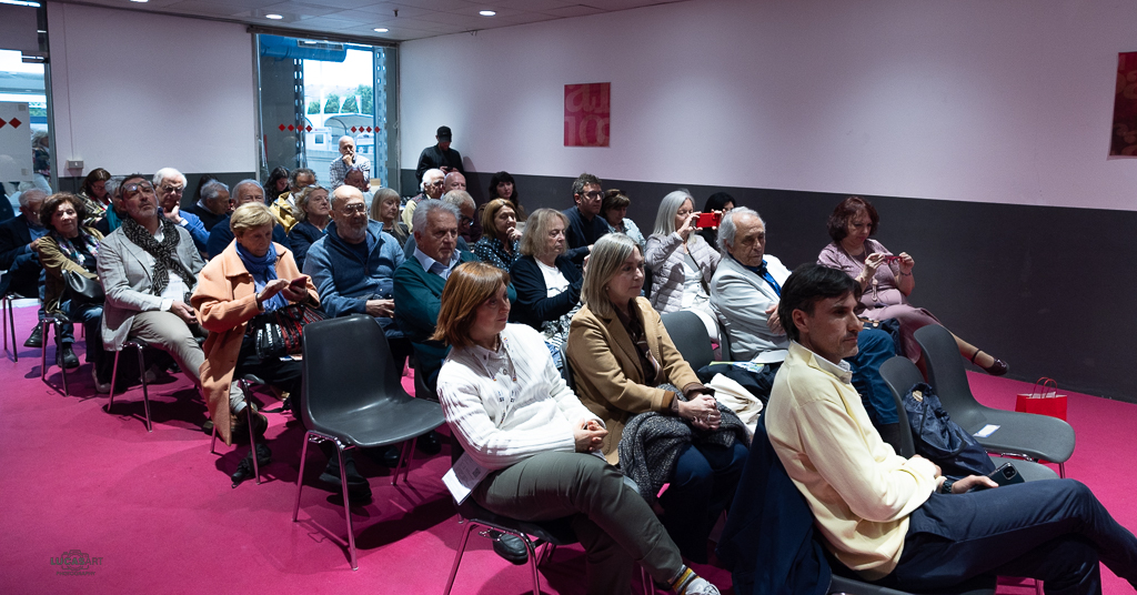 Libro La Feluca, pubblico per la presentazione a Torino, foto di Rosario Lucà
