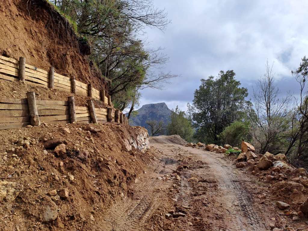 Sentiero Italia (Strada provinciale agricola n. 115) nel tratto da Piano Margi a Portella Acqua Menta