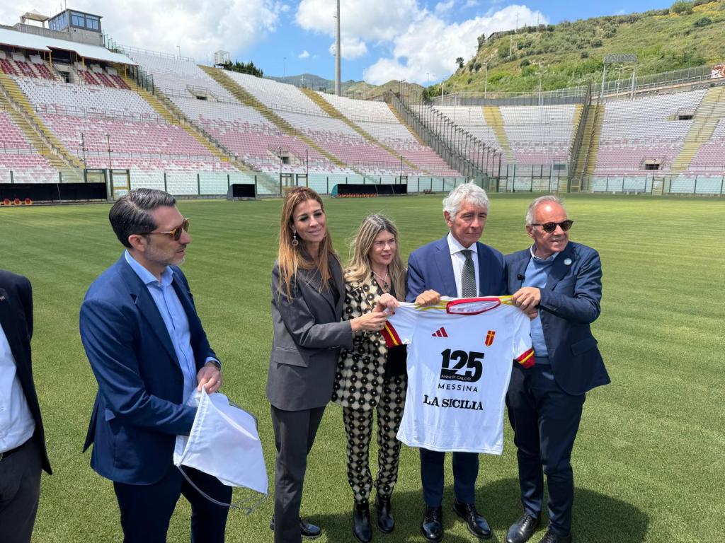 Il ministro Abodi a Messina con Scurria