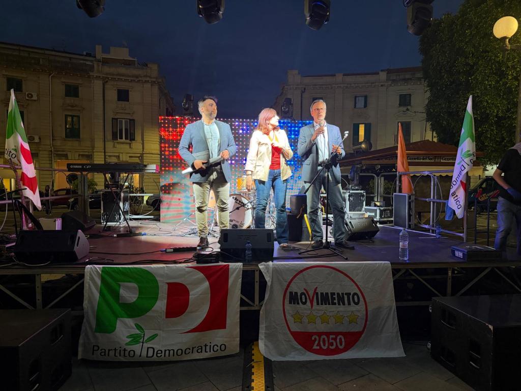 Antonella Russo comizio finale, Timbro e Hyerace