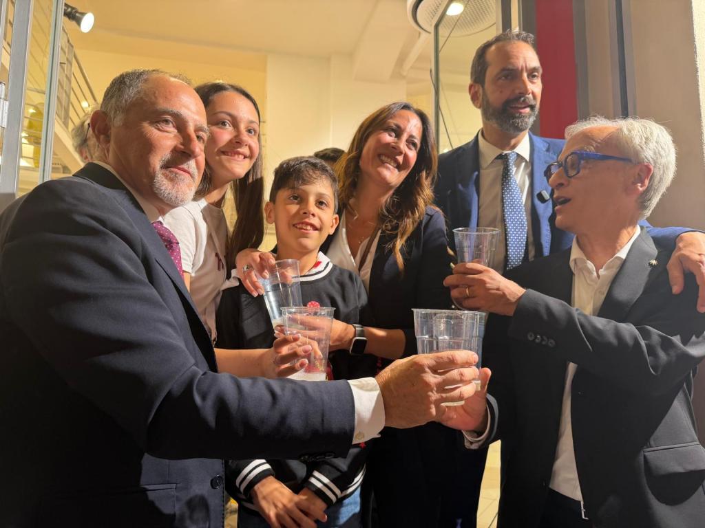federico basile rieletto festeggiamenti