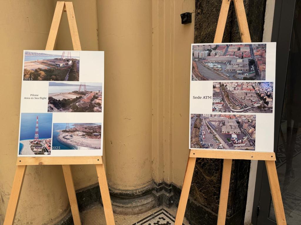 mostra messina vista dall'alto