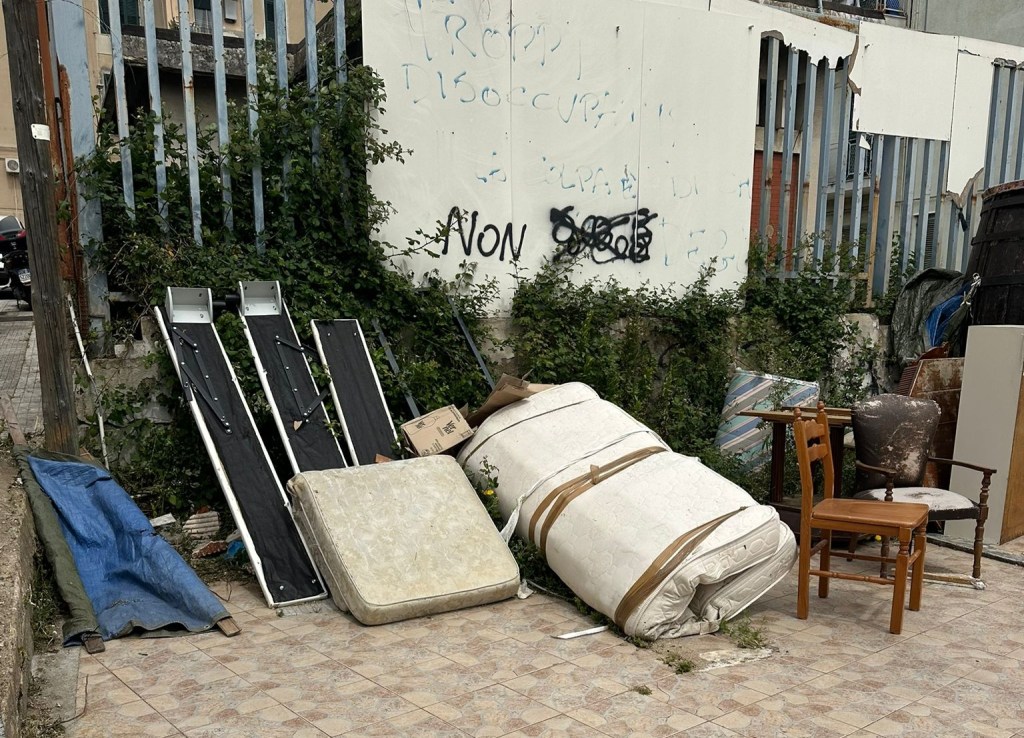 rifiuti V circoscrizione