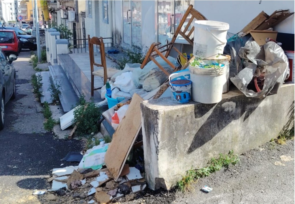 rifiuti V circoscrizione