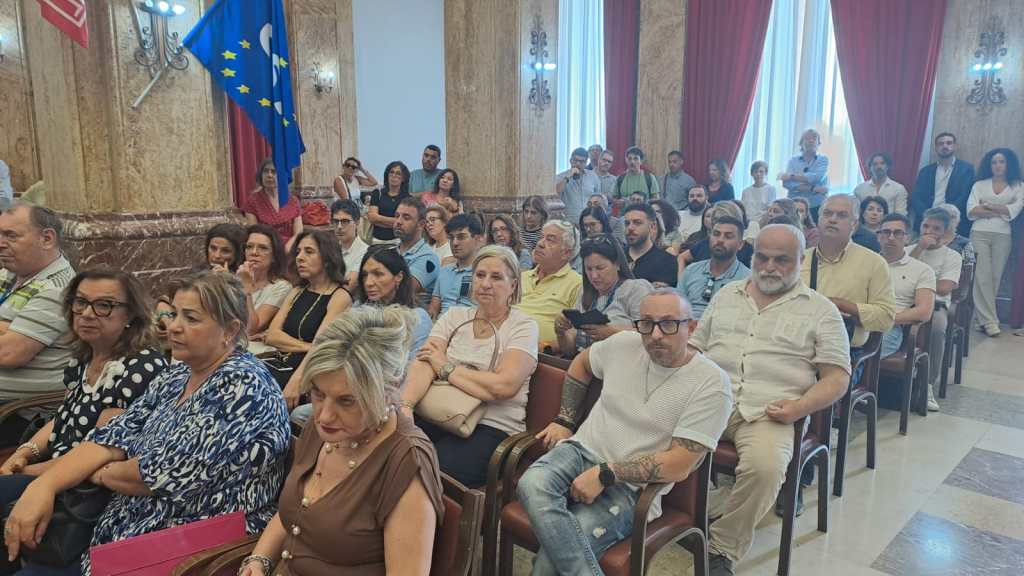 Assemblea dipendenti a Palazzo Zanca