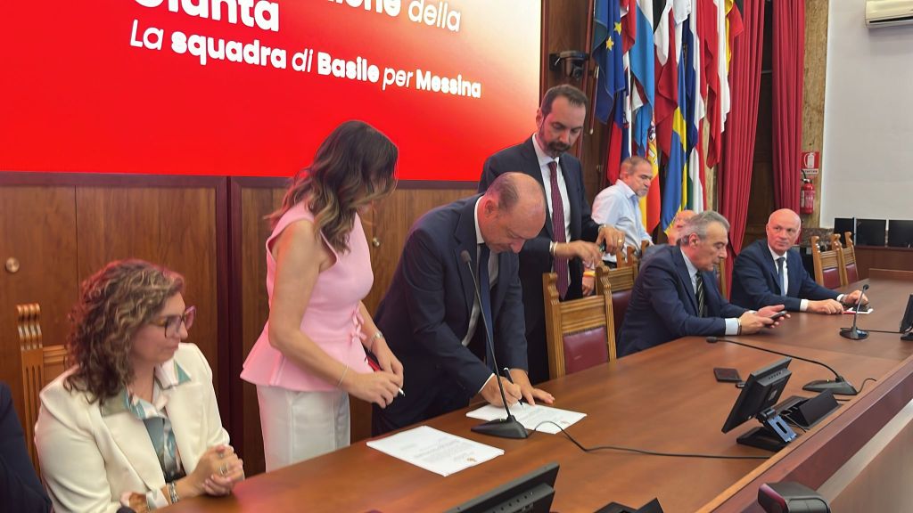 Giuramento Giunta Basile