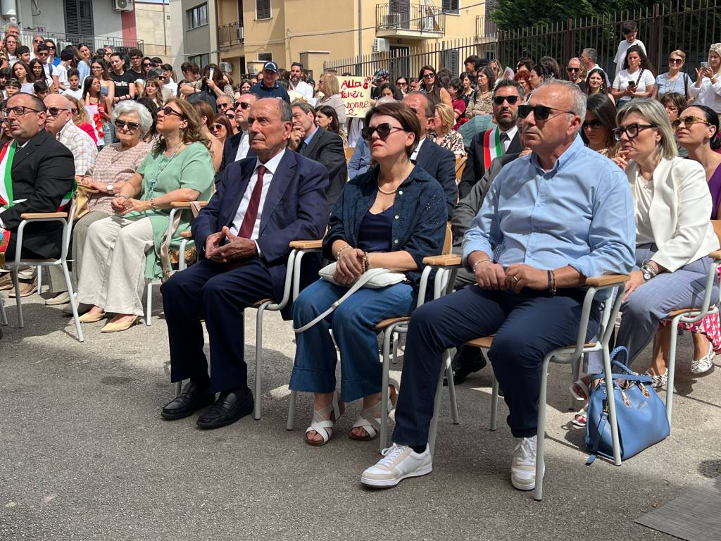 Schifani e genitori di Sara Campanella