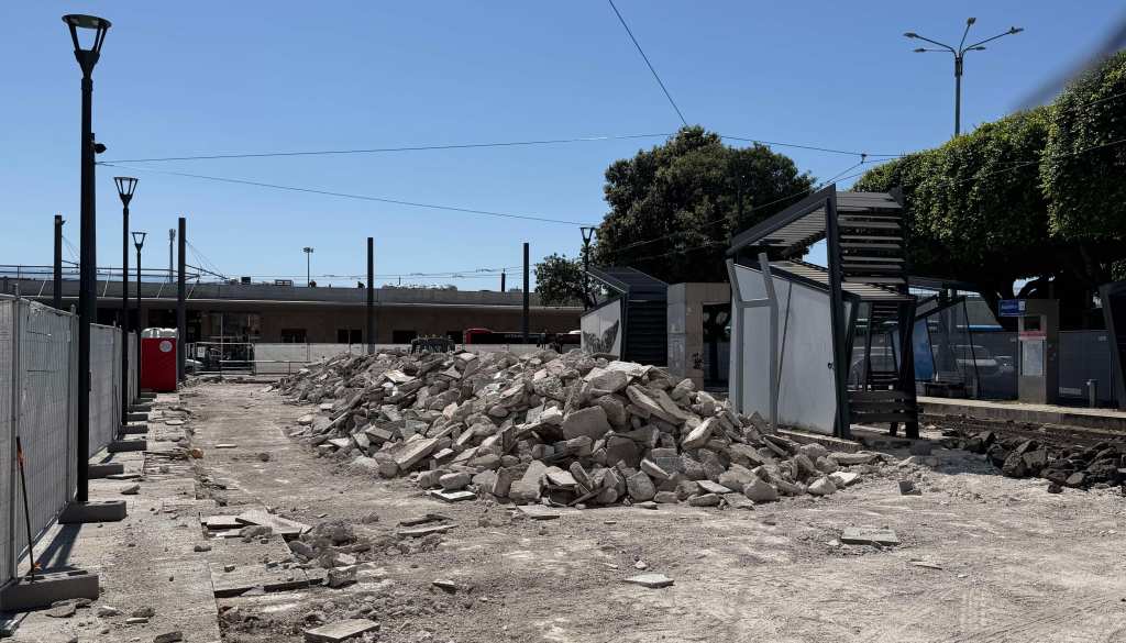 lavori piazza stazione 