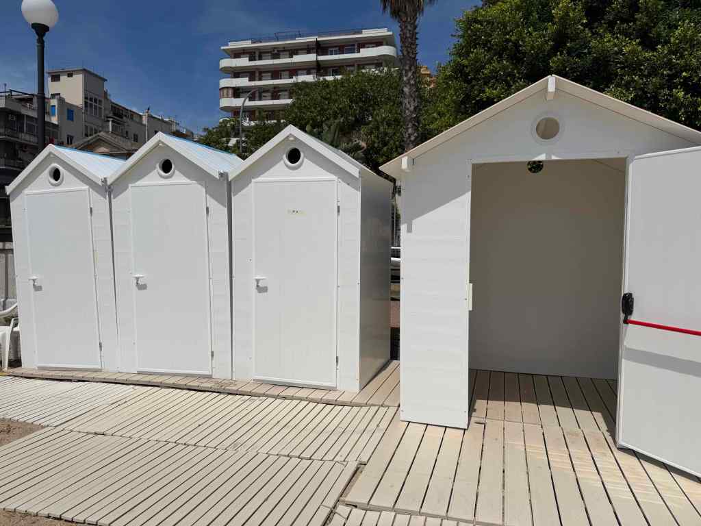spiaggia ringo cabine
