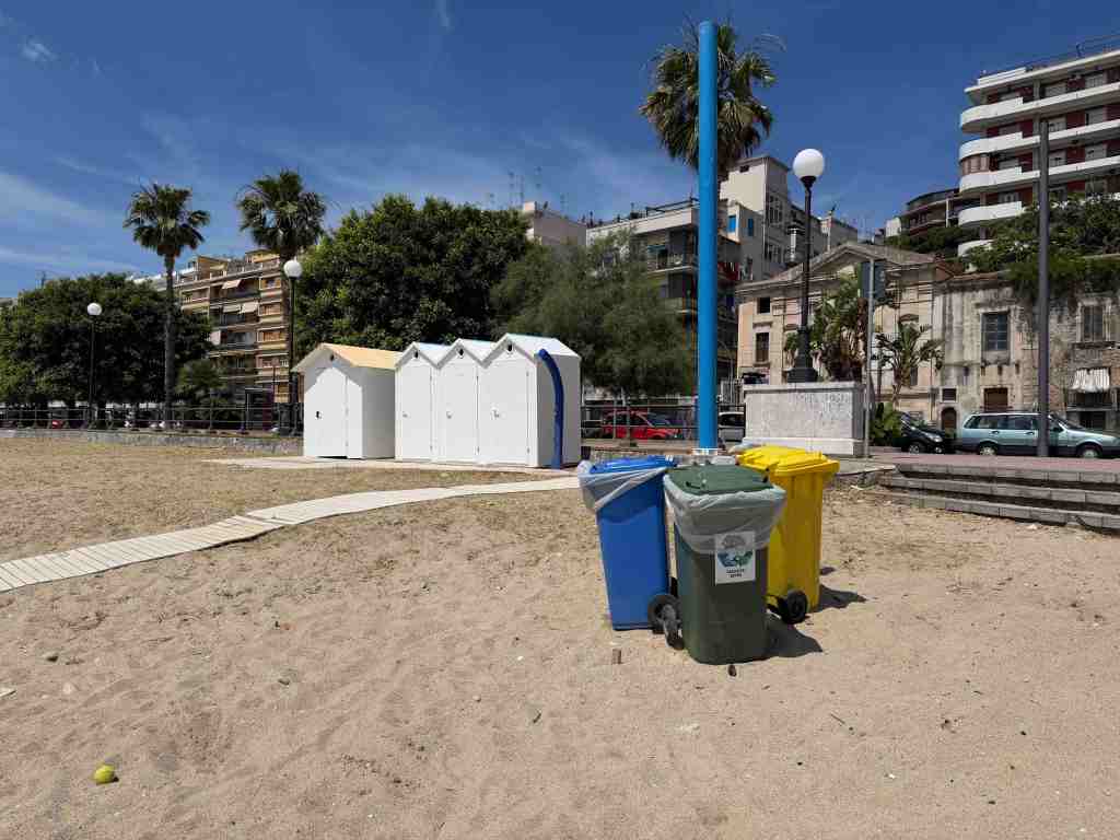 spiaggia Ringo cabine