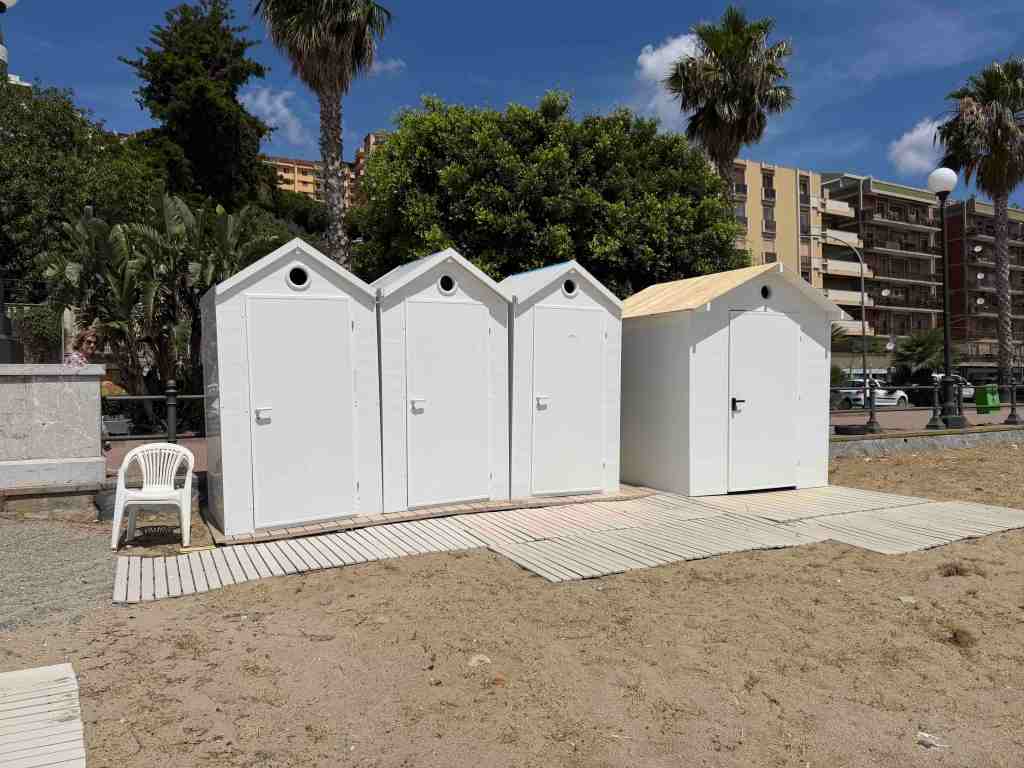 spiaggia ringo cabine