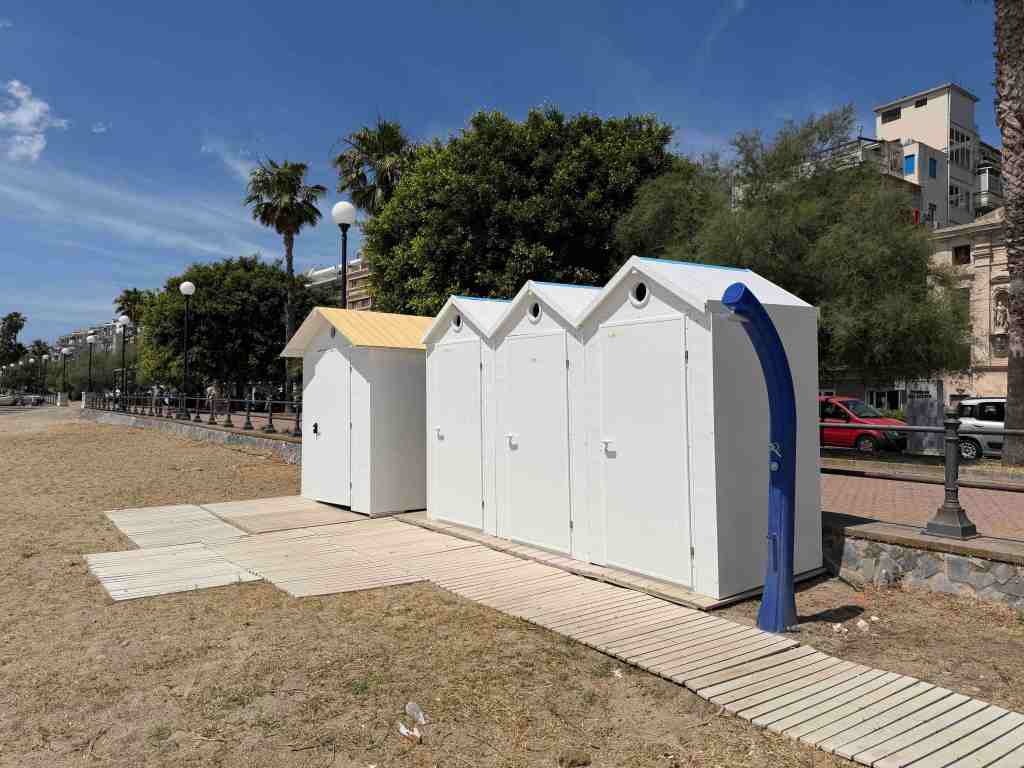 spiaggia ringo cabine