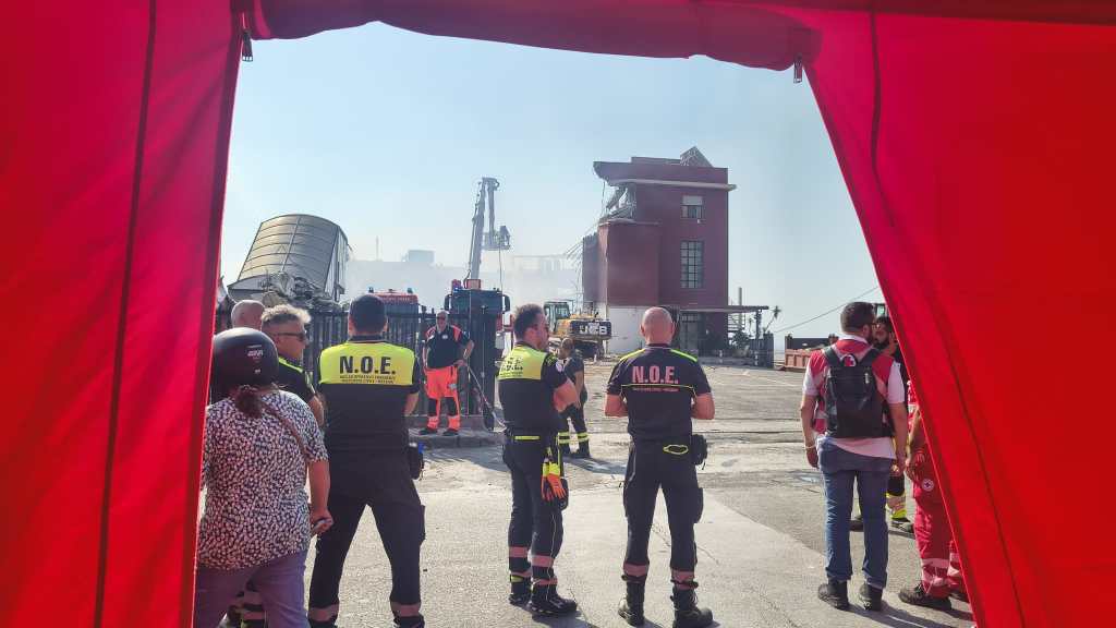 Crollo a Pistunina il giorno dopo 2