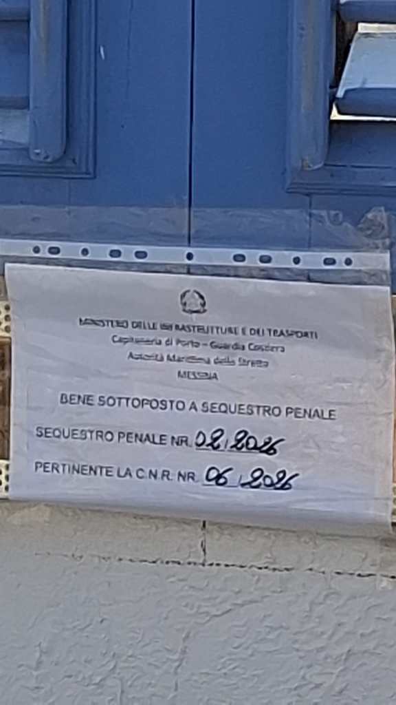 Lido, bene sottoposto a sequestro penale a Sant'Agata