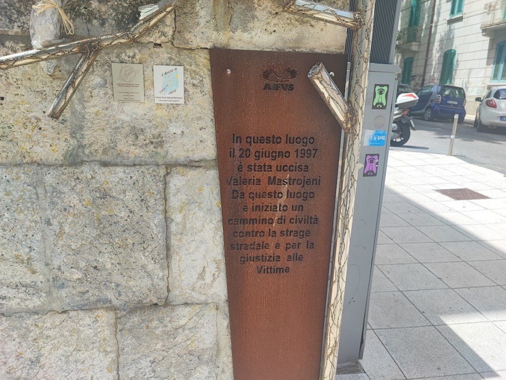 Valeria Mastrojeni, ricordo